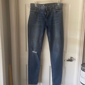 Kut from the Kloth Denim with Tan Stitching size 10 skinny